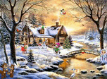 Holiday Screensaver - Christmas Paradise