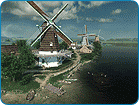 Download 3D Screensaver - Dutch Windmills 3D
