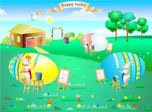 Easter Rabbits Bildschirmschoner - Animierte Bildschirmschoner