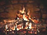 Download 3D Screensaver - Fireplace 3D