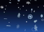 Bildschirmschoner der Schneeflocken 3D - 3D Winter Snowflakes - Screenshot #2