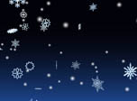 Bildschirmschoner der Schneeflocken 3D - 3D Winter Snowflakes - Screenshot #3
