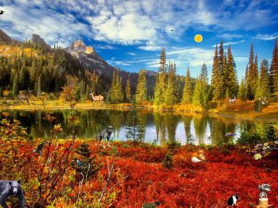 Autumn Fantasy is a jewel of a screensaver.