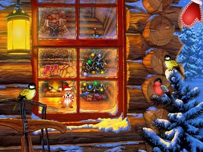 Screenshot of Christmas Fantasy Screensaver