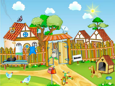 Farm Yard is multiscenes animated nature screensaver for everyone!