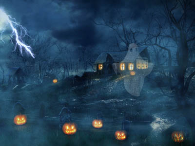 Halloween Dusk Screensaver Windows 11 download