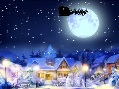 Windows 8 Jingle Bells Wallpaper full