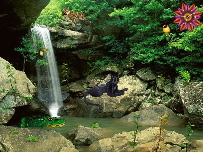 Screenshot of Jungle Falls