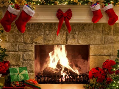 Windows 8 New Year Fireplace Screensaver full