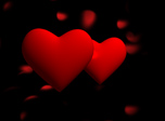 Free 3D Hearts Screensaver - Romantic Holiday 3D - Screenshot #1