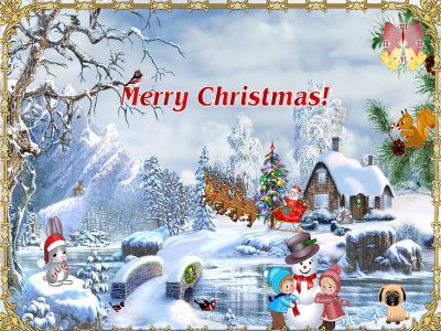 Screenshot of Christmas Suite Screensaver