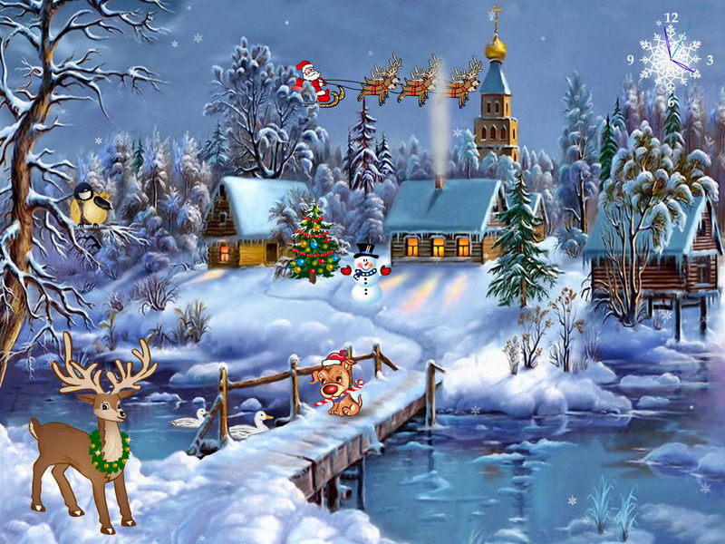 Free Christmas Screensaver - Christmas Symphony 