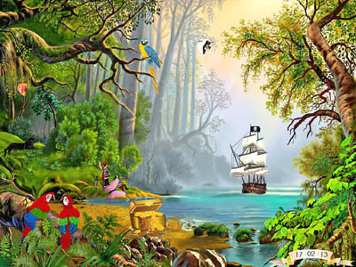 Screenshot of Treasures Island