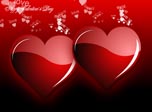 Valentinstag-Bildschirmschoner - Two Valentines - Screenshot #1