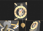 Pendulum Clock 3D Bildschirmschoner - Kostenloser 3D-Bildschirmschoner