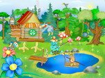 Fantastic Forest Bildschirmschoner - Cartoon-Bildschirmschoner