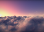 Flying Clouds Screensaver