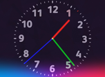 Neon Time Screensaver - Free Neon Clock Screensaver for Windows