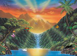 Paradise Falls Screensaver - Water Screensavers