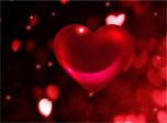 Romantic Hearts Screensaver - 4k Screensavers
