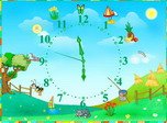 Seasonal Clocks Bildschirmschoner - Bildschirmschoner der Uhr