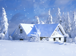 Snowfall Fantasy Screensaver - HD Screensavers