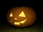 Free Halloween 3D Screensaver - 3D Pumpkin - Screenshot #3