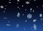 3D Snowflakes Screensaver - 3D Winter Snowflakes - Screenshot #2