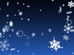 Bildschirmschoner der Schneeflocken 3D - 3D Winter Snowflakes - Screenshot #5