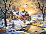 Weihnachts-Bildschirmschoner - Christmas Paradise - Screenshot #1