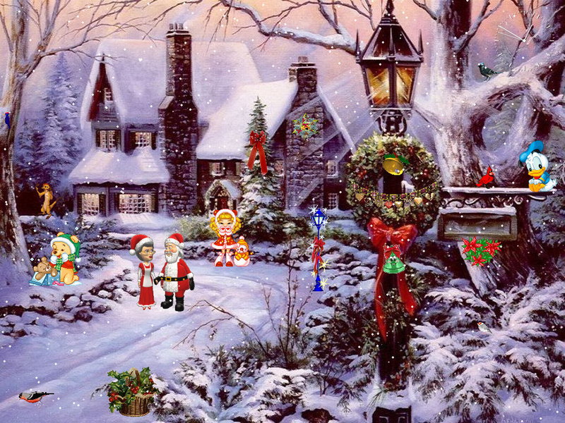 Christmas Paradise Screensaver for Windows - Christmas Screensaver