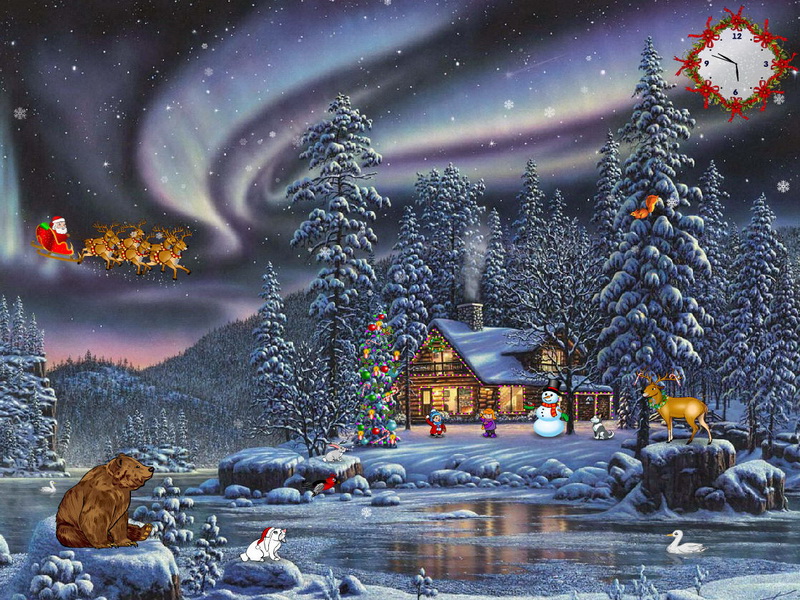 Animated Christmas Screensavers