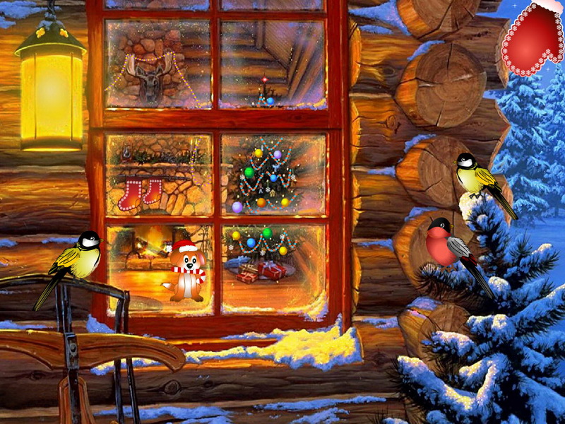 Christmas Fantasy Screensaver for Windows - Holiday Screensaver