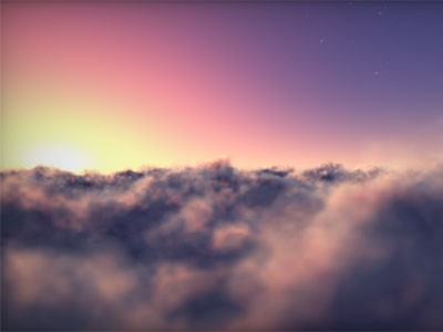 Windows 8 Flying Clouds Screensaver full