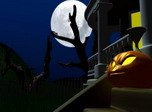 Free Holiday Screensaver - Dark Halloween Night 3D - Screenshot #1