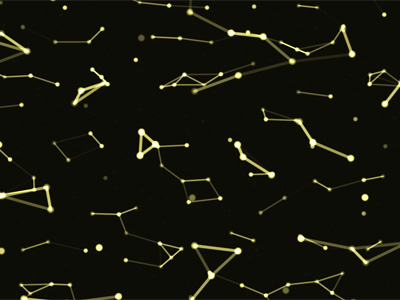 Screenshot of Neurons Galaxy Screensaver 2.0