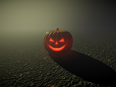 Screenshot of Pumpkin Mystery 3D Screensaver