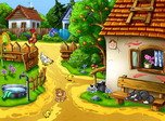 Dorf-Bildschirmschoner - Sunny Village - Screenshot #1